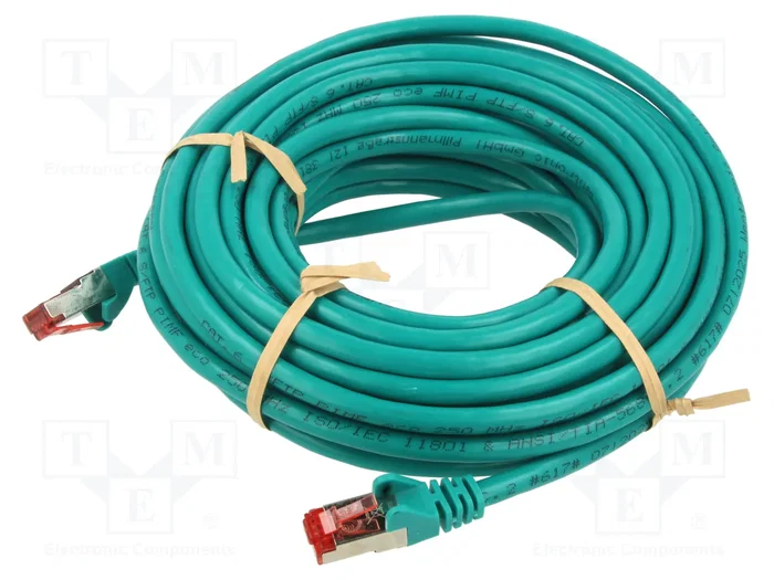 GOOBAY Patch cord Cat 6 S/FTP 10m verde RJ45 GOOBAY Patch cord Cat 6 S/FTP 10m verde RJ45