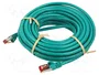 GOOBAY Patch cord Cat 6 S/FTP 10m verde RJ45