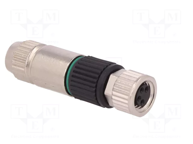 HARTING Conector M8 Hembra 4 Pines Recto IP67 HARTING Conector M8 Hembra 4 Pines Recto IP67