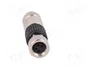 HARTING Conector M8 Hembra 4 Pines Recto IP67