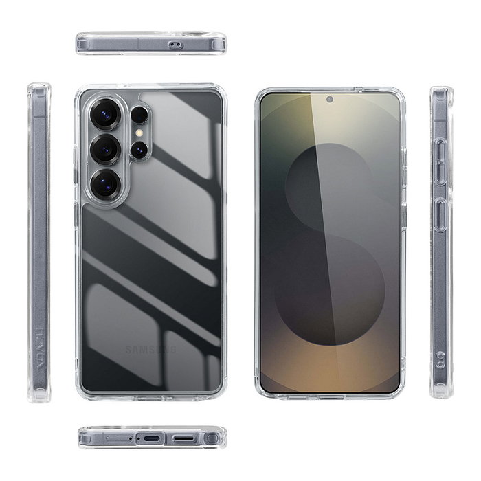 Nevox StyleShell SHOCKFlex para Samsung Galaxy S26 Ultra, transparente