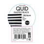 Bol Ensaladera Porcelana Gastro Black Quid 20,5 cm (12 Unidades)