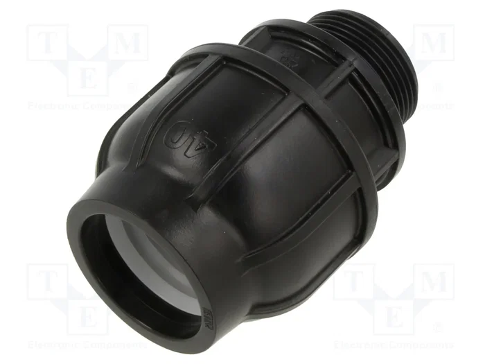 GEBO Conector de apriete G 1 1/4'' externo de polipropileno