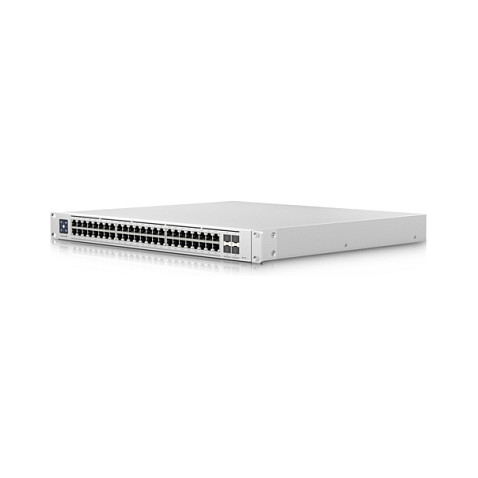 Ubiquiti USW Enterprise 48 PoE, Switch Gestionado L3, 48 puertos 2.5GbE, 4 puertos 10G SFP+