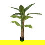 Planta Platanero Verde Goma Decoración 150 cm