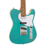 Guitarra Eléctrica Aria Tc 615-Mk2-Nashville Azul Turquesa Translúcida