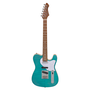 Guitarra Eléctrica Aria Tc 615-Mk2-Nashville Azul Turquesa Translúcida