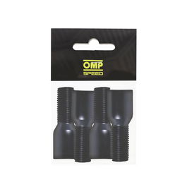 Omp Juego 4 Tornillos Allen M14x1.5 Cónico Largo 28mm Dureza 10.9 Negro OMPS09631401