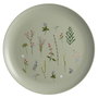 Day Juego de 4 Platos 25 cm Colores Surtidos Arena Natural Verde Musgo Amarillo Arena Ilustraciones de Plantas