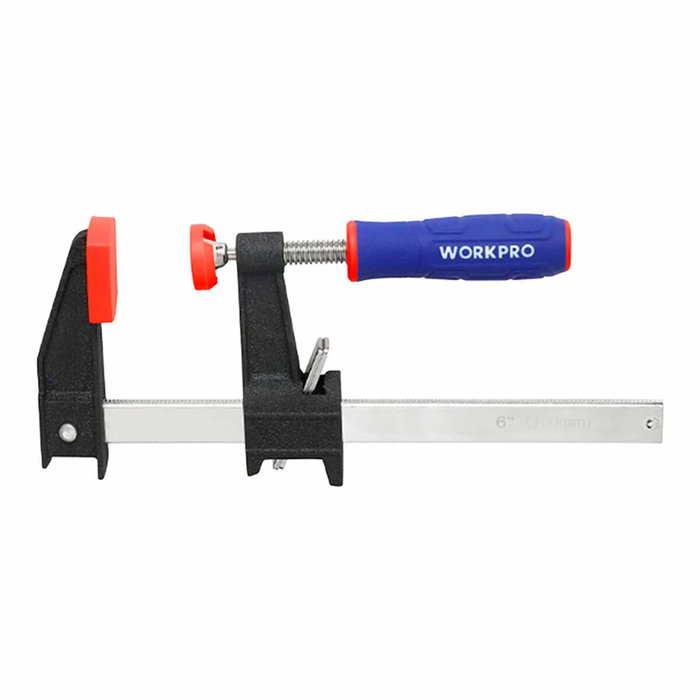 Workpro Sargento de apriete con émbolo, 60 cm