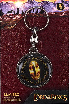 The One Ring Llavero Redondo El Señor de Los Anillos