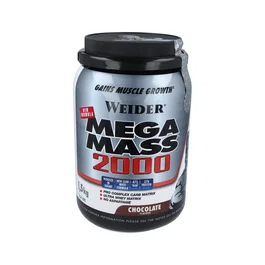 Weider Mega Mass 2000 Chocolate 1,5Kg Ganador de Peso