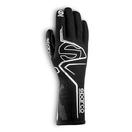 Sparco Guantes Competición Lap FIA 8856-2018 Talla 12 Negro-Blanco S00131612NRBI