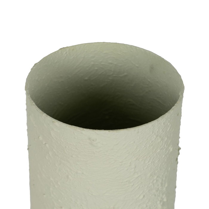 Ixia Jarrón Verde Claro Metal 20 x 20 x 46 cm