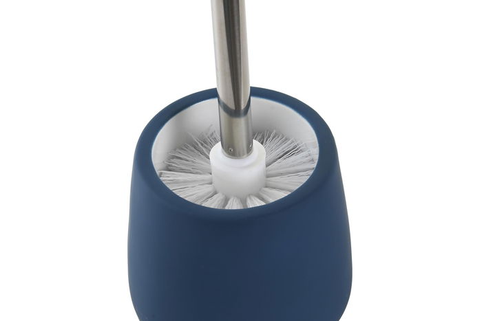 DKD Home Decor Escobillero Básico Viridian (Verde Azulado) Cerámica 10 x 39 x 12 cm (2 Unidades)