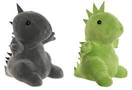 DKD Home Decor Sujetapuertas Verde Gris 24 x 16 x 24 cm (2 Unidades) Algodón Arena