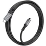 Aisens A107-0989 Cable USB 3.2 Tipo-C 4m, USB-C Macho a USB-C Macho, 100W, 10Gbps, E-Marker, Compatible Thunderbolt 3, Negro