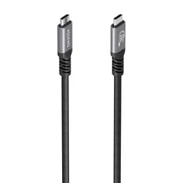 AISENS Cable USB 3.2 Gen2 Aluminio 10Gbps 8K@30Hz 5A 100W E-Mark Negro 4.0m