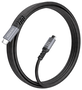 Aisens Cable USB 3.2 Gen2 de aluminio USB-C a USB-C, 100W, 10Gbps, 4m, Negro
