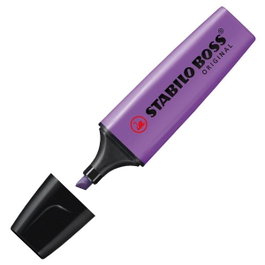 Stabilo Marcador fluorescente Boss lavanda trazo 5mm