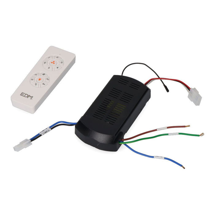 Edm Recambio Mando a Distancia + Receptor Ventilador Ross 33827 Edm Recambio Mando a Distancia + Receptor Ventilador Ross 33827