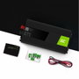 Green Cell INV25 Inversor de Corriente 12V a 230V 1500W Negro