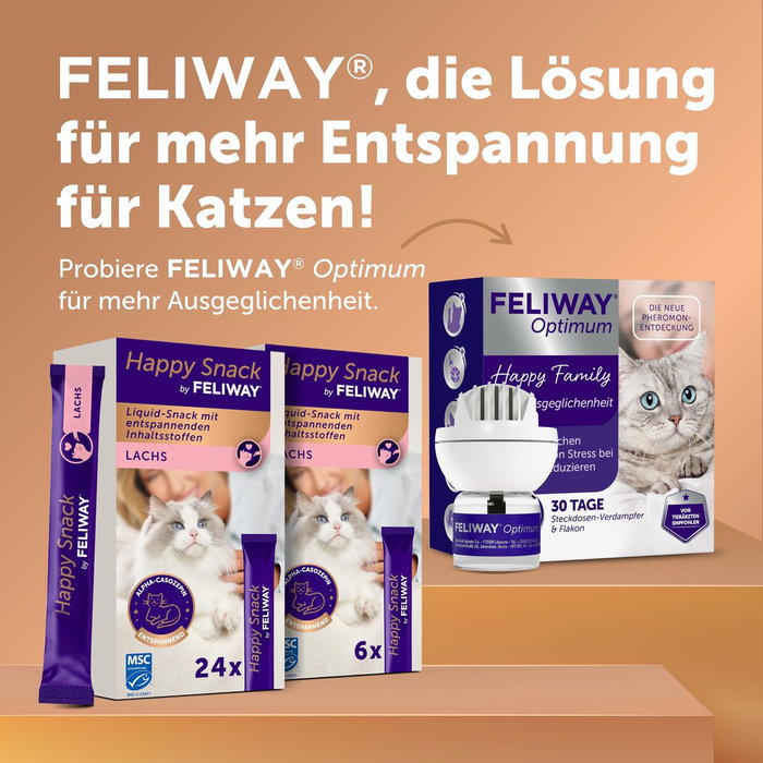 Ceva FELIWAY Happy Snack Salmón 24 Sticks Ceva FELIWAY Happy Snack Salmón 24 Sticks