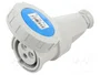 SEZ DK ISG 1632 Enchufe Hembra 16A Azul