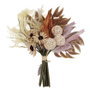 DKD Home Decor Ramo PE Crema y Naranja 36x20x40 cm