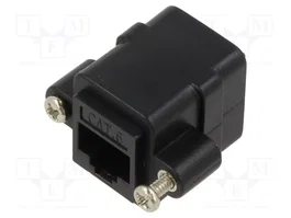 GOOBAY Conector RJ45 Cat 6 Negro