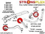 StrongFlex 031421A Silentblock para Brazo de Control de Track Delantero Interior