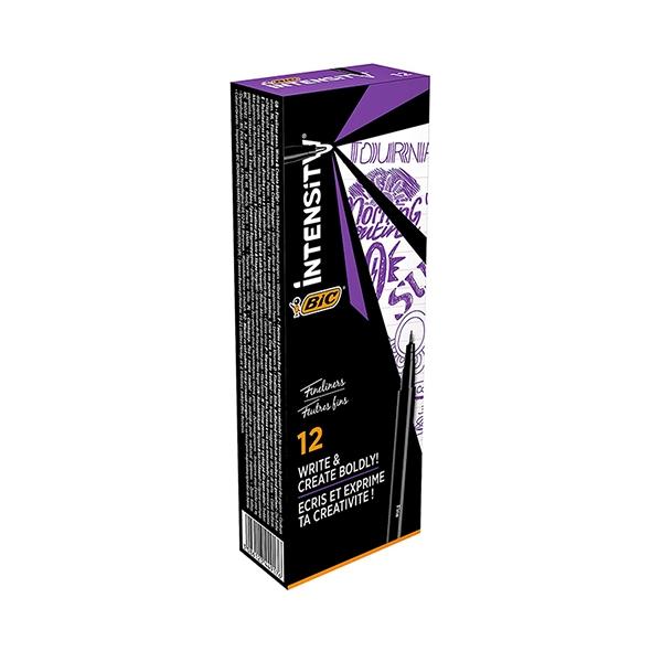 BIC Rotulador Intensity Fine punta fina purpura BIC Rotulador Intensity Fine punta fina purpura