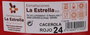 La Estrella Cacerola Esmaltada con Tapa, 24 cm de diámetro, Color Rojo (6 Unidades)