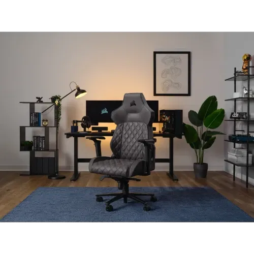 Corsair Silla para Videojuegos de PC TC500 LUXE CF-9010066-WW Asiento Acolchado Negro