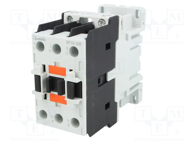 LOVATO ELECTRIC Contactor BF 3-polar 38A 24VDC