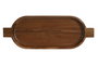 DKD Home Decor Bandeja de Acacia Natural 48,5x18x3,5 cm