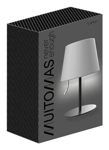 Muitomas Lámpara Dream LED con base de aluminio, Negro Muitomas Lámpara Dream LED con base de aluminio, Negro