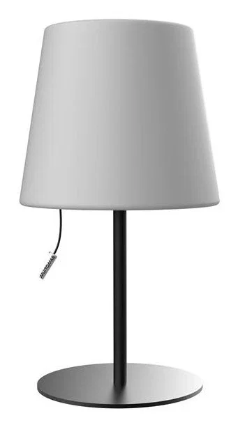 Muitomas Lámpara Dream LED con base de aluminio, Negro Muitomas Lámpara Dream LED con base de aluminio, Negro