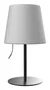 Muitomas Lámpara Dream LED con base de aluminio, Negro