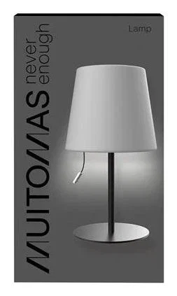 Muitomas Lámpara Dream LED con base de aluminio, Negro Muitomas Lámpara Dream LED con base de aluminio, Negro