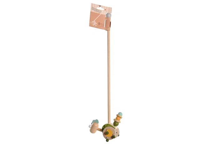 DKD Home Decor Juguete de Dinosaurios de Madera y ABS (Surtido de 3) Multicolor