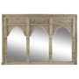 DKD Home Decor Espejo de Teca Tallas Antiguas Natural 157x109 cm