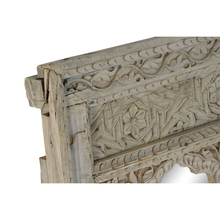 DKD Home Decor Espejo de Teca Tallas Antiguas Natural 157x109 cm DKD Home Decor Espejo de Teca Tallas Antiguas Natural 157x109 cm