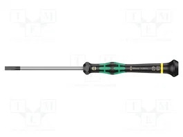 WERA Destornillador de precisión plano 4x0,8 mm Kraftform Micro