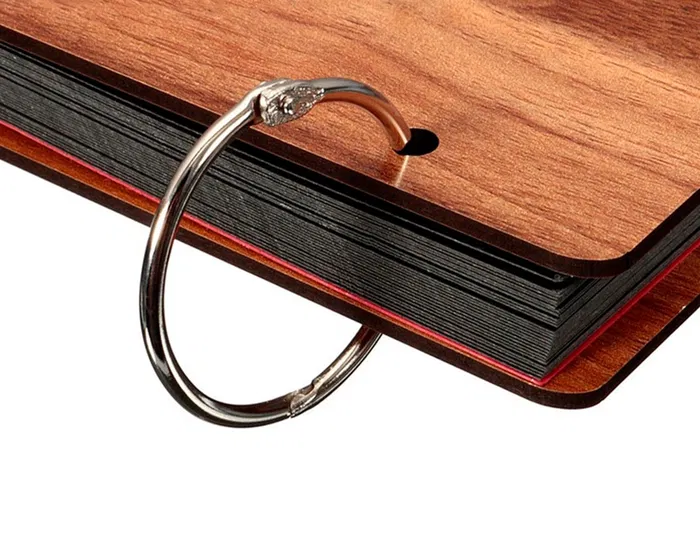 Liderpapel Anilla Bisagra Niquelada N.3 Diametro 35 mm Caja de 20 Unidades