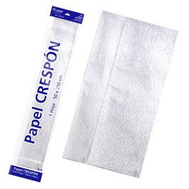 Papel Crepe (Pinocho) Dohe 30G 0,5X2,5 M Blanco