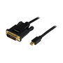 StarTech.com Cable Adaptador de Video Mini DisplayPort a DVI-D Pasivo - 3 m (10 ft) - 1920x1200 Full HD 1080p