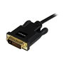 StarTech.com Cable Adaptador de Video Mini DisplayPort a DVI-D Pasivo - 3 m (10 ft) - 1920x1200 Full HD 1080p