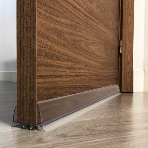 Burcasa Burlete Bajo Puerta Quatro-Stop PVC 1 mt Transparente Burcasa Burlete Bajo Puerta Quatro-Stop PVC 1 mt Transparente