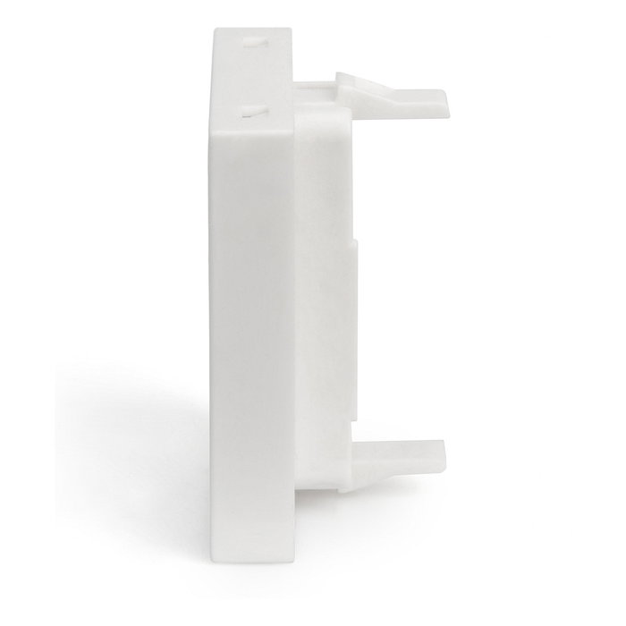 Digitus DN-93802-5 Cara Frontal 1 Puerto RJ-45 45x45 mm para Conductos, Color Blanco
